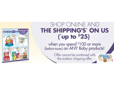 Babies R Us Canada Free Shipping (Spend $100)