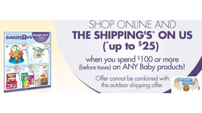 Babies R Us Canada Free Shipping (Spend $100)