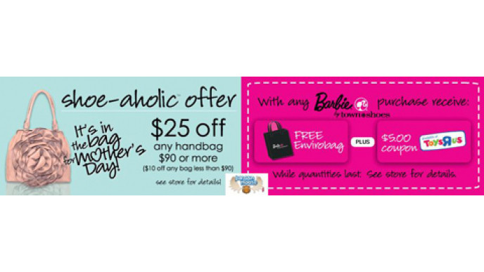 Town Shoes In Store Offers 