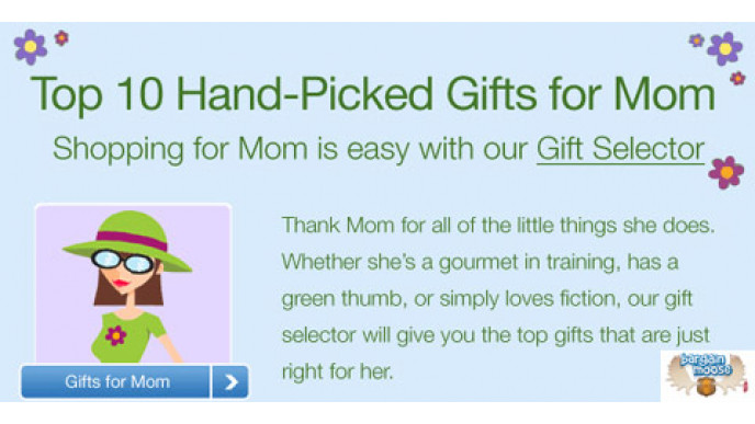 Mother's Day Gift Finder @ Chapters Indigo Canada