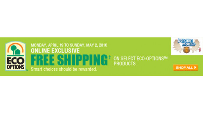 Home Depot Canada: Eco Products With Free Shipping