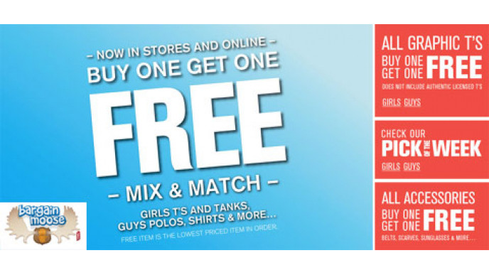 Bluenotes Canada BOGO Deals