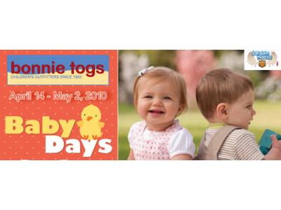 Bonnie Togs Canada: 20% Off Baby Days
