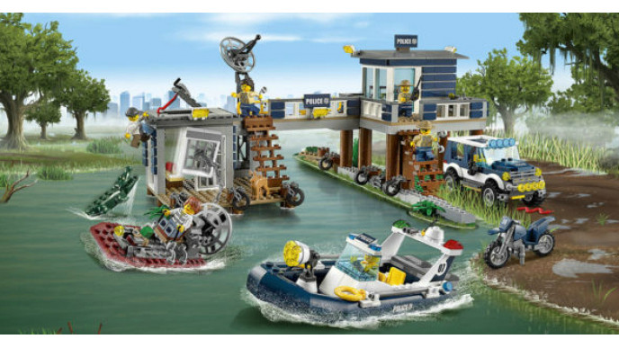 Lego City Police Swamp Police Station Was 110 Now 88 Free