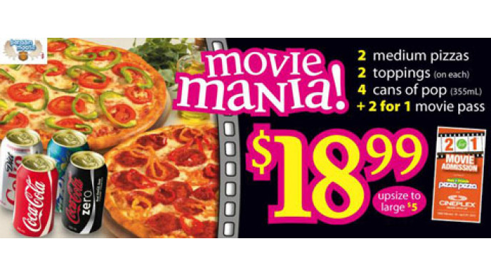 Pizza Pizza Cineplex Movie Passes (Expired)
