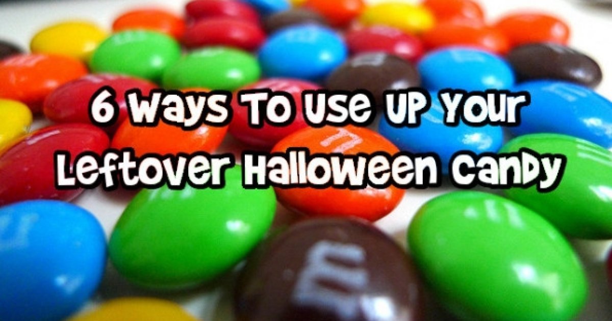 6 Ways To Use Up Your Leftover Halloween Candy
