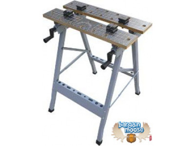 Folding Worktable with Clamps $20 @ XS Cargo
