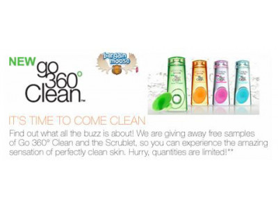 L'Oreal Canada 360 Go Clean Free Sample