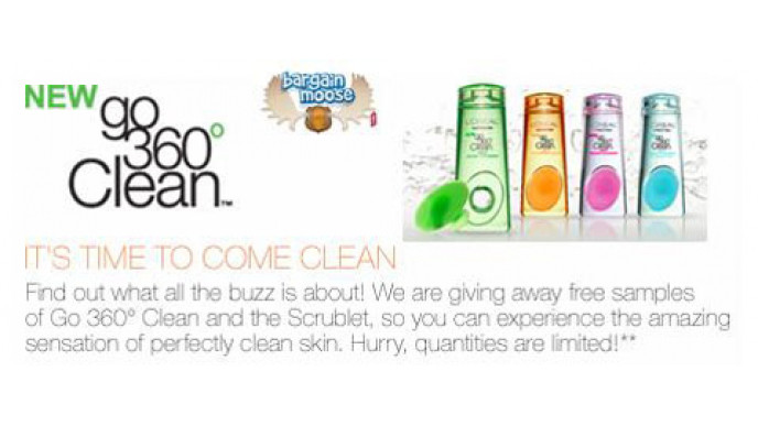 L'Oreal Canada 360 Go Clean Free Sample