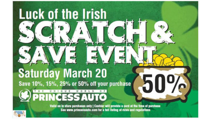 Princess Auto Canada Up To 50% Off!