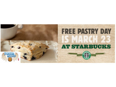 Starbucks Canada: Free Pastry Day (With Coffee)