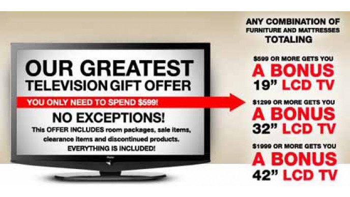 The Brick Greatest Television Gift Event