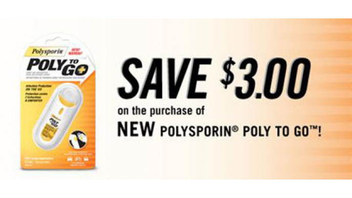 Polysporin Poly to Go Save $3 Printable Coupon