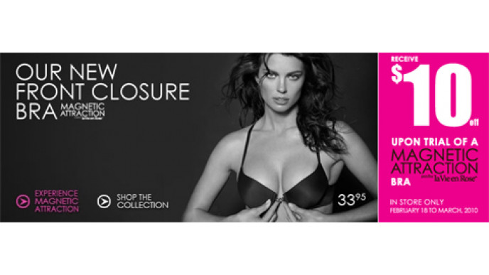 La Vie En Rose $10 off $50 In-Store