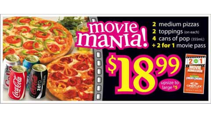Pizza Pizza Ontario Movie Mania (ON Only)