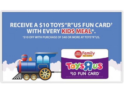 Swiss Chalet Toys "R" Us Fun Card With Kids Meal