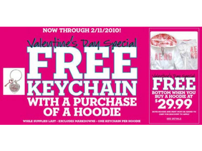 Aeropostale Canada Free Gift with Purchase