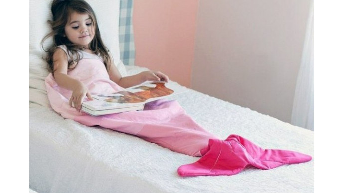Mermaid Tail Blankets From $39 + Free Shipping @ Funky Fleece Canada