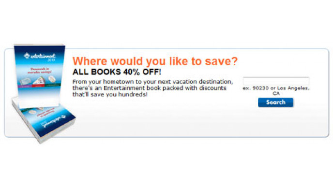 Entertainment Books Canada @ 40% Off