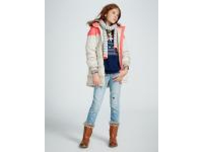 Get this  Girls Frost Free Colorblock Long Jacket @ Old Navy for only $31.20 (Cyber Monday deal)