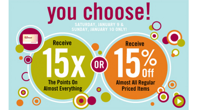 Shoppers Drug Mart Canada Weekend Deal