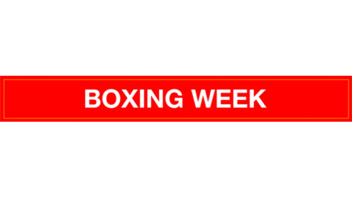 Chapters Indigo Boxing Week Sale
