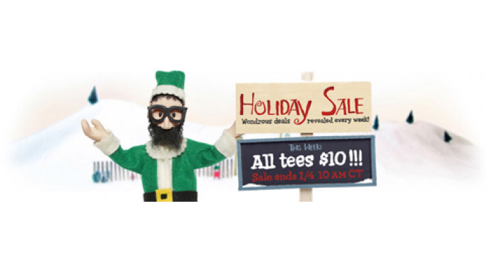 Threadless Tees: $10 All Week