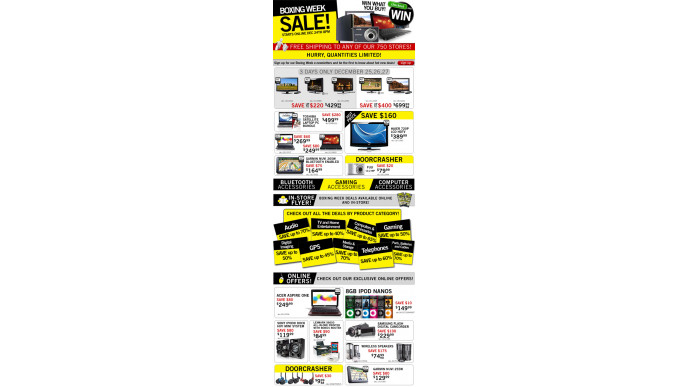 Boxing Day Sale @ The Source!