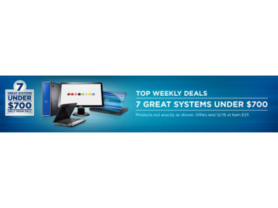 Dell Canada: 7 Computer Deals Under $700