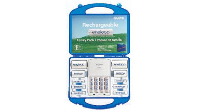 Eneloop Rechargeable Batteries Family Pack $24.99 @ Dell Canada 