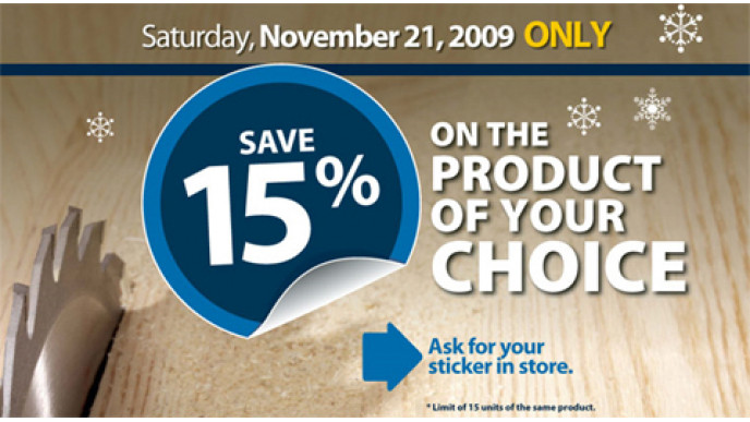 Rona Canada: 15% Off Product Of Your Choice!