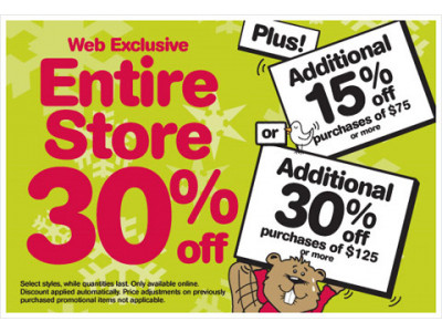 Please Mum Canada: 30% Discount… Or More!