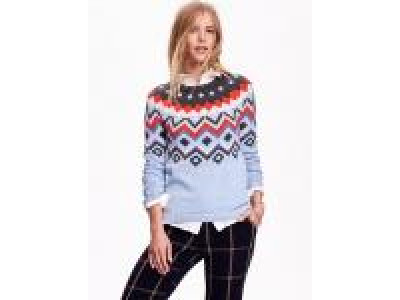 50% off the  Women's Fair Isle Sweater - now only $18.90 @ Old Navy Canada! 