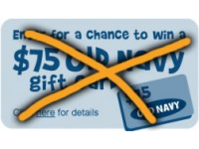 Old Navy $75 Gift Card Contest Winner