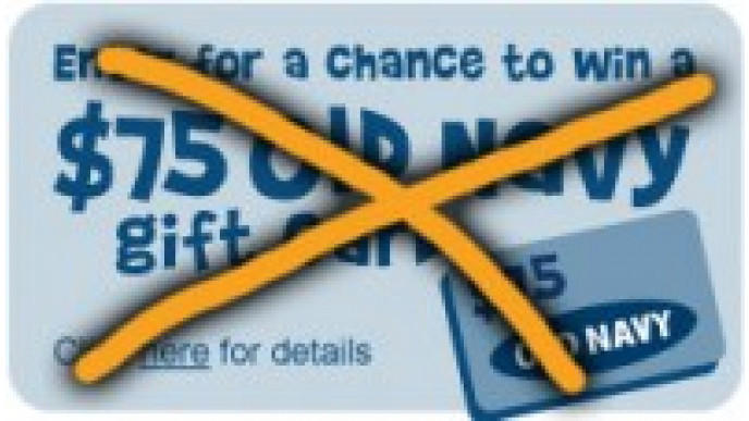 Old Navy $75 Gift Card Contest Winner