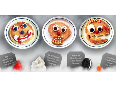Free Scary Face Pancakes This Friday @ IHOP Restaurants