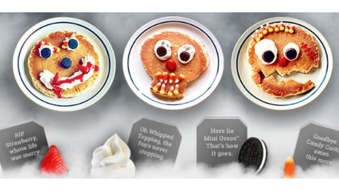 Free Scary Face Pancakes This Friday @ IHOP Restaurants
