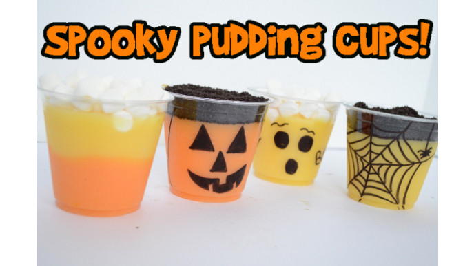Frugalicious Spooky Pudding Cups