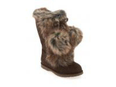 Get these girls' Faux-Fur Pom-Pom Boots for only $15.60 @ Old Navy Cyber Monday!