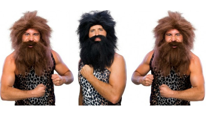 Rubie's Cavemen Beard And Wig Set Was $17 | Now $8 @ Amazon Canada
