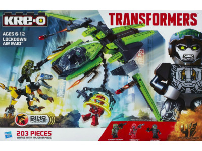 50% Off KRE-O Transformers Lockdown Air Raid Set - Now $15 @ Walmart