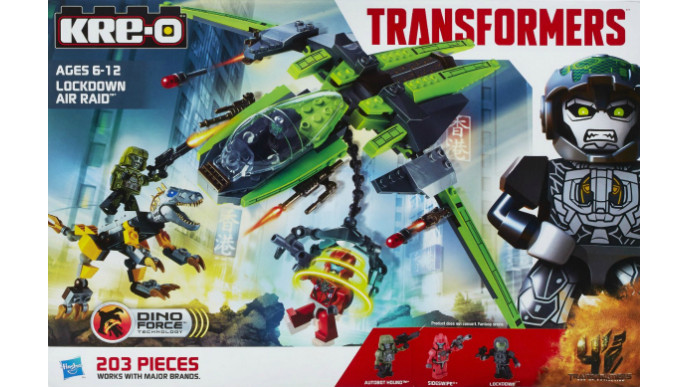 50% Off KRE-O Transformers Lockdown Air Raid Set - Now $15 @ Walmart