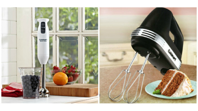 Cuisinart Hand Mixers, Hand Blenders, & Food Processors Only $28 @ Hudson's Bay 