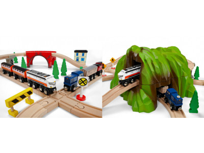 50% Off Mountain Pass Railroad Train Set Was $120 | Now $60 & $10 Shipping Credit @ Toys R Us