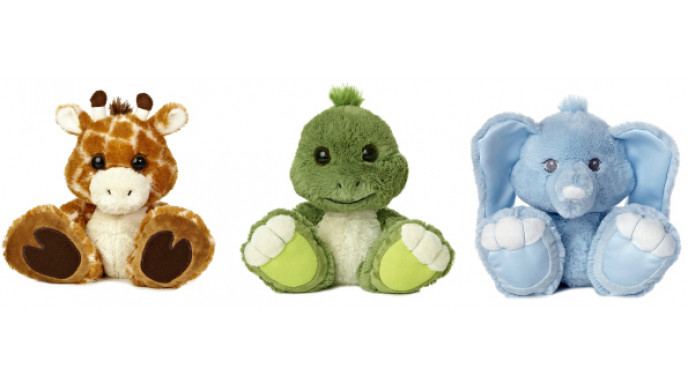 Aurora Taddle Toes Stuffed Animals From $8.40 (Were $22) @ Amazon.ca