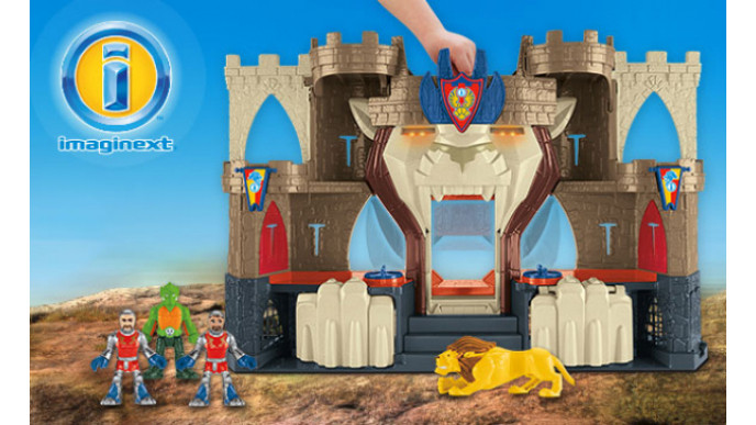 fisher price lion castle