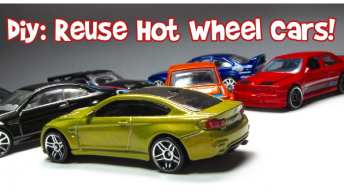 5 Frugalicious Ways To Reuse Hot Wheels Cars!