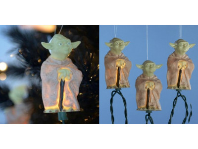 Retro Festive Canada: Star Wars Yoda Christmas Lights Were $30 | Now $20