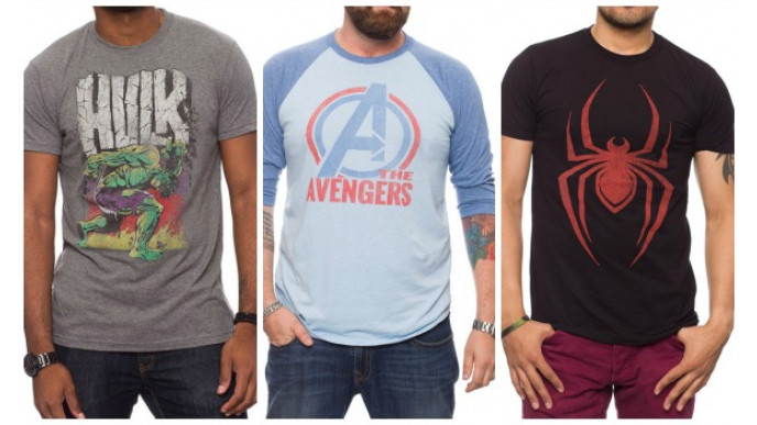 Jack of All Trades: $10 Off All Marvel T-Shirts & Free Shipping *HOT!*