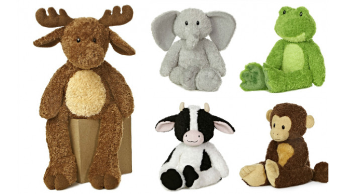 15" to 20" Aurora Beanstalk Stuffed Animals Under $11 @ Amazon.ca